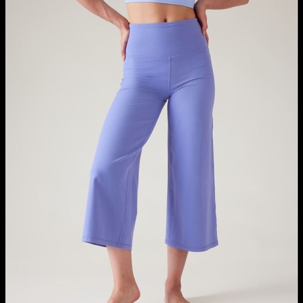 athleta elation wide crop pant